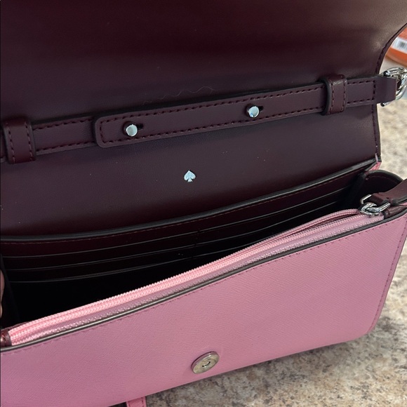 Kate Spade Pink Crossbody with Bird Design - Picture 3 of 3